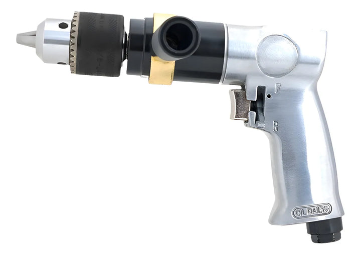 Taladro Neumatico Reversible 1/2 Kit Plateado