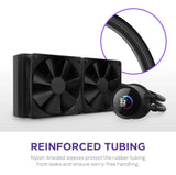 Nzxt Kraken 240 - Rl-kn240-b1 - Refrigerador Líquido Para...