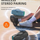 Parlante Tronsmart Mirtune S100 Bluetooth 50w Portátil Led Negro