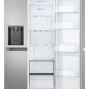 Nevecón Lg Side By Side Capacidad 638 Litros Silver Plateado