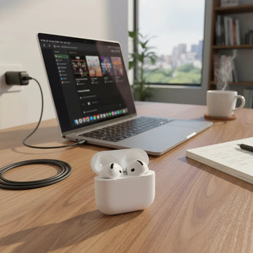 Audífonos Bluetooth 4 Gen Compatible Con Android Y Iphone Blanco