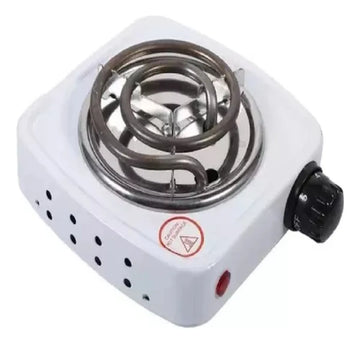 Estufa Eléctrica Portátil Cocina Un Puesto Blanco