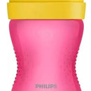 Vaso Entrenador Avent Antiderrame + 2 Boquillas 9 Onzas Rosa