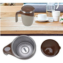 Taza Automática Para Mezclar Café Y Leche Termo Eléctrico Gris Taza Mezcladora