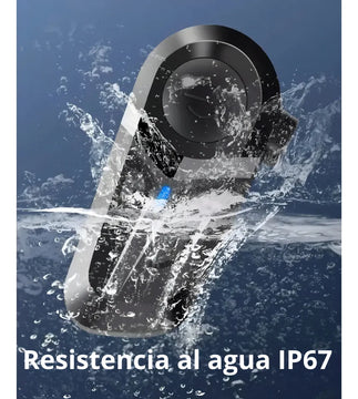 Auriculares Inalámbricos L1 Para Casco De Moto Bluetooth 5.3