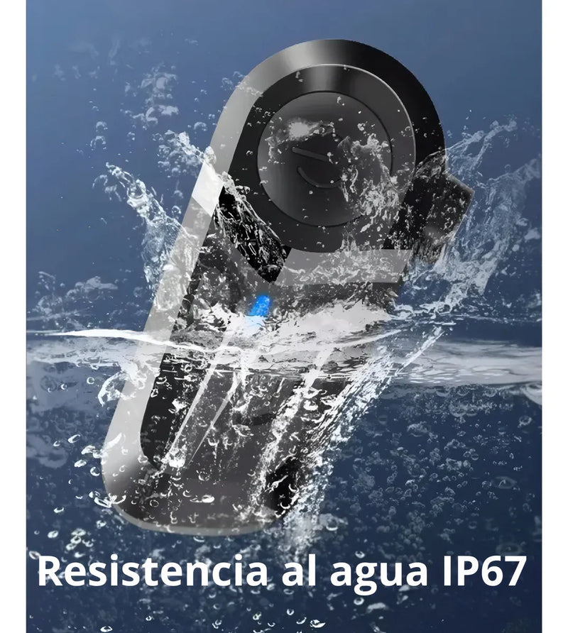 Auriculares Inalámbricos L1 Para Casco De Moto Bluetooth 5.3