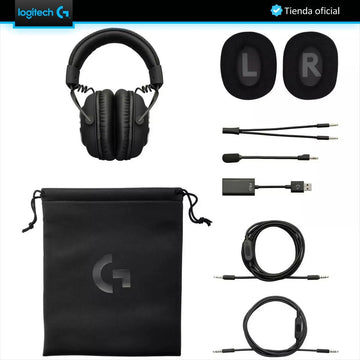 Logitech G Pro X, Diadema Gamer 7.1 Profesional, Pc Ps4 Xbox Negro