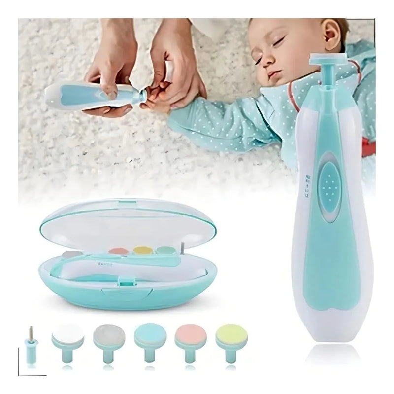 Lima Eléctrica Para Bebes Con 6 Limas Intercambiables Diferentes Colores