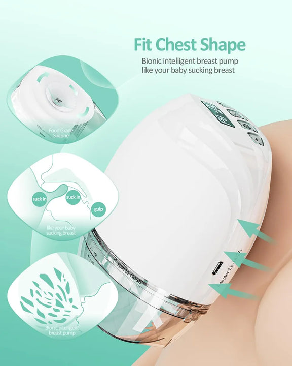 Extractor De Leche Manos Libres, Extractor De Leche Portatil