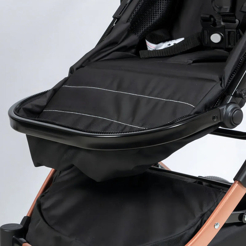 Coche Moises Compacto Ebaby Shiro Color Azul
