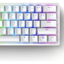 Teclado Razer QWERTY Razer Purple inglés US color mercury con luz RGB