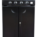 Estufa Continental Con Gabinete Gas Natural 7313 Color Negro