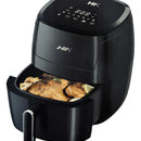 Freidora De Aire Sin Aceite Digital 7 Litros Air Fryer Color Negro