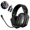 Audífonos Gamer Onikuma Gt808 Tri-mode Compatible Ps5 Color Negro