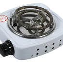 Mini Estufa Eléctrica Fogón Portátil Cocina 1 Puesto Blanco