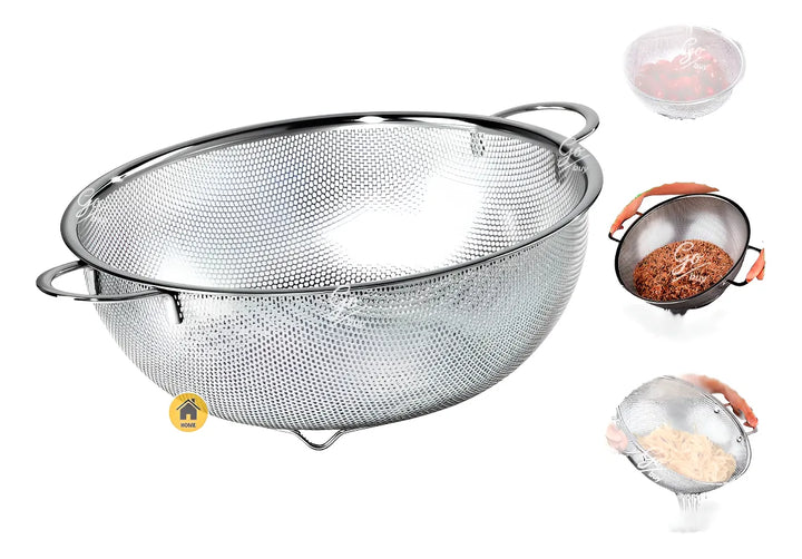 Escurridor Aceite Papas Patacones Colador Metal Galvanizado