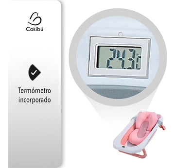 Tina Bañera Plegable Para Bebé Color Rosa Tina Bañera Plegable Para Bebé