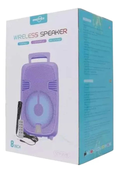 Bafle Parlante Música Bluetooth Radio Inalámbrico Recargable