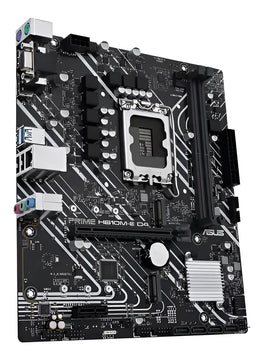 Motherboard Asus Prime H610m-e D4 Intel S1700 Ddr4 Acuario Color Negro