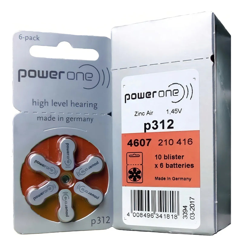 Pila Audifon Power One Pr312 (a312,az312,13) Blister X 6unds