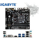 Placa Madre Gigabyte Ultra Durable B450m Ds3h V2 Negra Negro