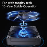 Cooler Disipador Para Intel - Amd Ventilador 120mm Snowman Negro