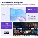 Televisor Iffalcon (by Tcl) Iff43s53 43 Pulgadas Led Fhd Fhd Smart Tv Con Android Tv Y Control Por Voz