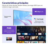 Televisor Iffalcon (by Tcl) Iff43s53 43 Pulgadas Led Fhd Fhd Smart Tv Con Android Tv Y Control Por Voz