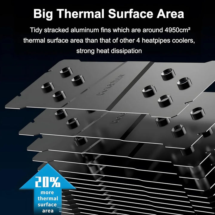 Cooler Para Cpu Paladin Ex400 Pccooler Para Amd E Intel