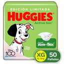 Huggies Etapa 4 Active Sec 50 unidades (XG)