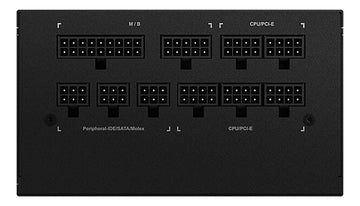 Fuente De Poder 1000w 80+gold Gigabyte Full Modular Ud1000gm Color Negro