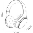 Audífonos De Diadema Kalley Inalámbricos Bluetooth