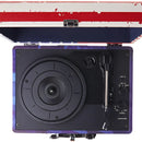 Victrola Vintage Tocadiscos Portatil De Maleta Color Bandera E.U.A innovative technology