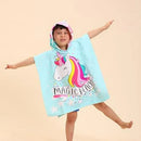 Toallas Con Capucha De Unicornio Para Niños 2-10 Años