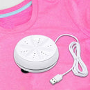 Mini Lavadora Portátil Giratoria Personal Blanco