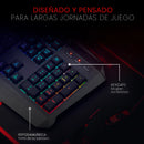 Teclado gamer Redragon Harpe Pro K503A RGB QWERTY español color negro con luz RGB