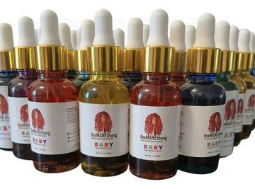 Themanethang Aceite Para El Crecimiento Del Cabello Del Beb.