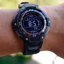 Reloj Casio Sgw100 2b Analógico Digital Brújula Termómetro
