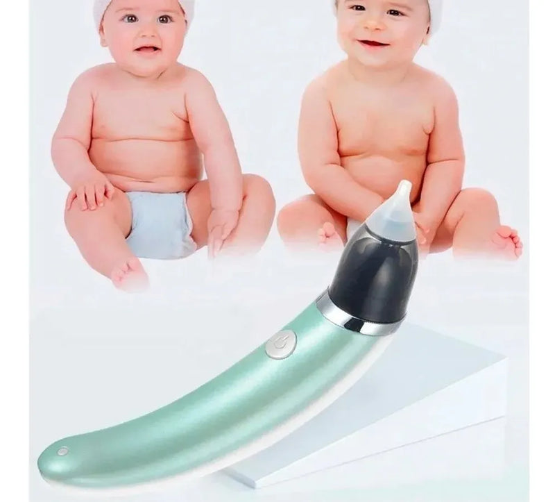 Aspirador Nasal Bebes Sacamocos Extractor Portátil Eléctrico Azul