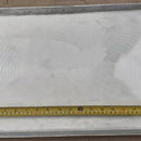 Plancha Asadora De Aluminio Para Cocina Estufa 55 Cm X 34 Cm Gris