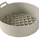 Bandeja Protectora De Silicona Para Freidora De Aire Beige