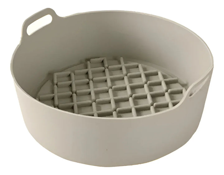Bandeja Protectora De Silicona Para Freidora De Aire Beige