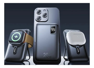 Remax Power Bank Wireless Rpp-695 3 In 1 10.000 Mah