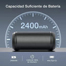 Parlante Bluetooth Portátil 1Hora BOC242 FM Bocina con Luces RGB Conectividad AUX/USB/TF Color Negro Ideal para Fiestas y Cumpleaños