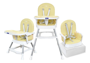 Silla Comedor Bebe 3 En 1 Lyra Happy Baby Color Beige Beige