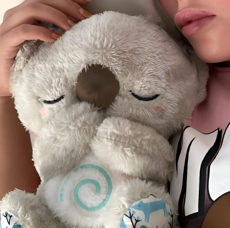 Calma Al Koala Para Que Duerma Con Un Peluche Color A