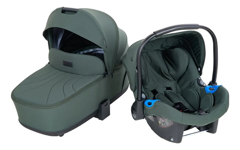 Cochecito Beverly V3 Con Accesorios Verde Musgo