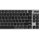 Teclado Bluetooth Ihome Imack | Diseño Elegante | Teclas Mac Teclado Gris/negro