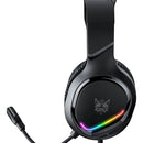 Auriculares profesionales para jugadores Onikuma X31 Rgb negros