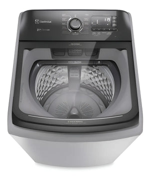 Lavadora Electrolux carga superior 21Kg impeller perfect care gris LS21I